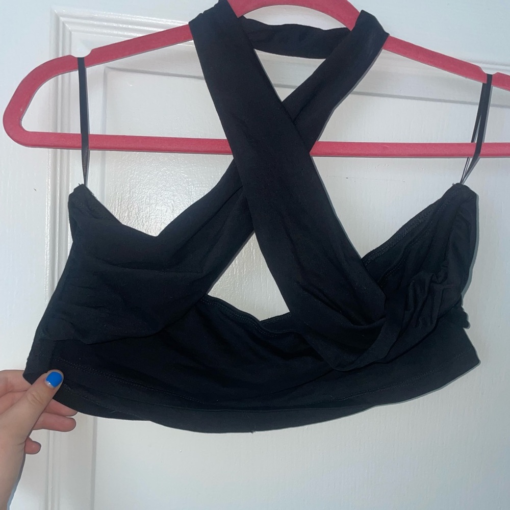 black top- halter
